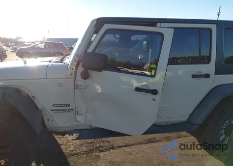 2011 Jeep Wrangler Unlimited Sport z USA, uszkodzony, nr VIN 1J4BA3H15BL595976